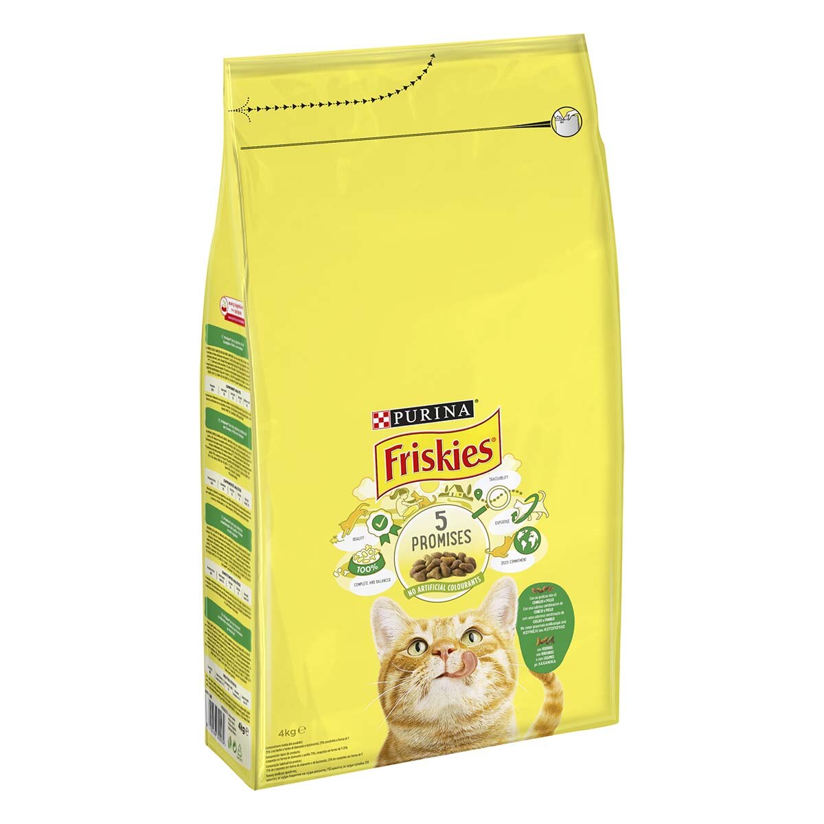 Con un gustoso mix di Coniglio e Pollo e con verdure (Rilancio 5 Promesse)