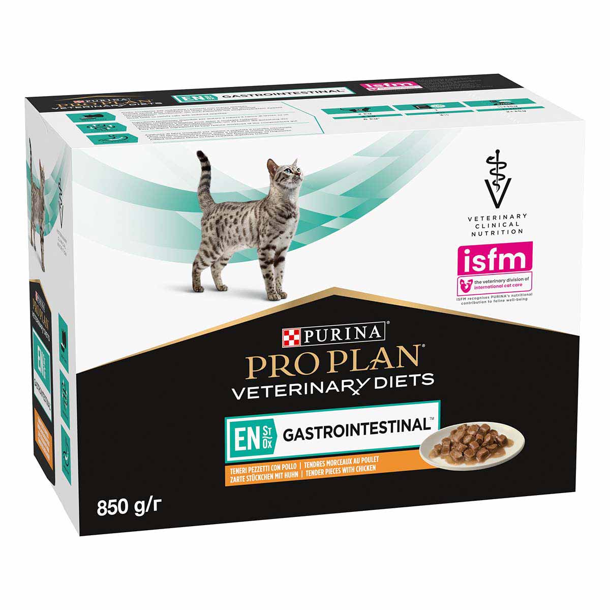 PPVD FELINE EN -  GASTROINTESTINAL POLLO 10x85g