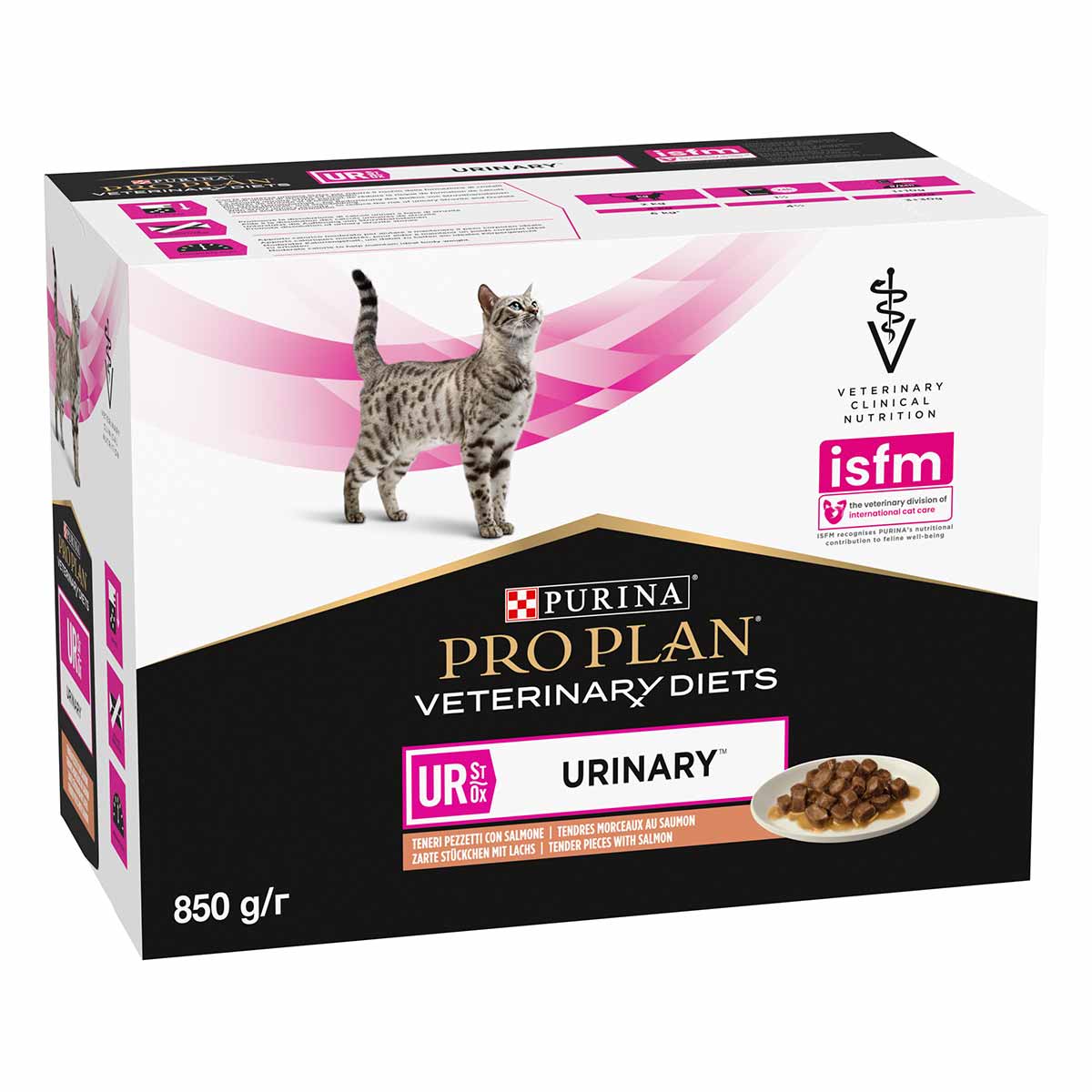 PPVD FELINE UR -  URINARY SALMONE 10x85g