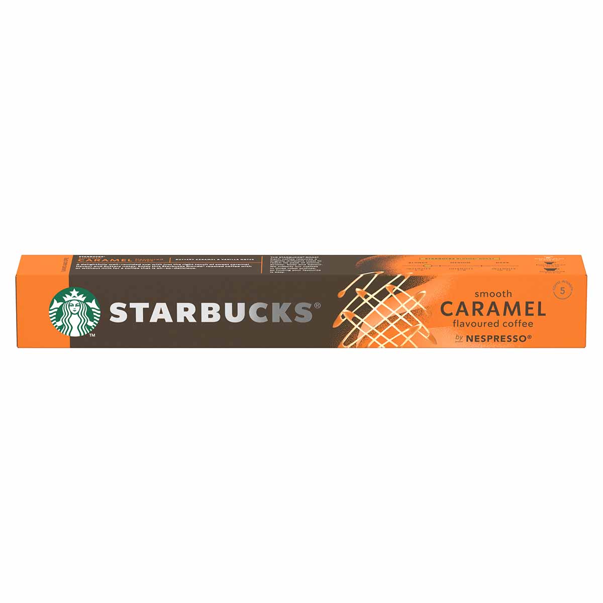 STARBUCKS® CARAMEL FLAVOURED BY NESPRESSO® 10 capsule