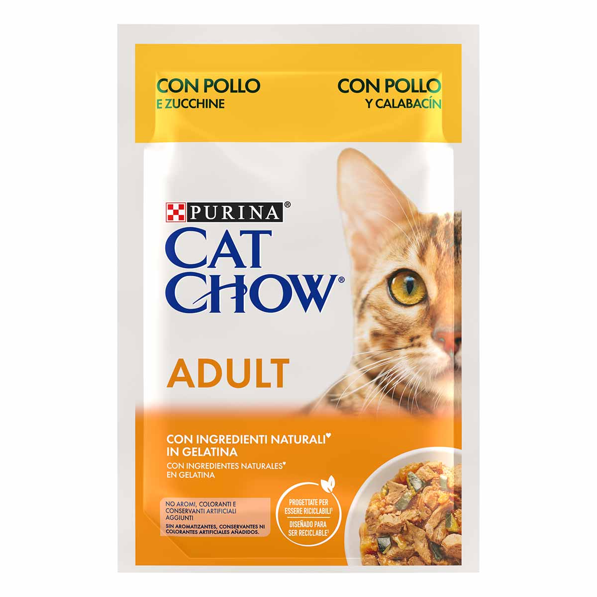 Cat Chow Pollo e Zucchine 85g
