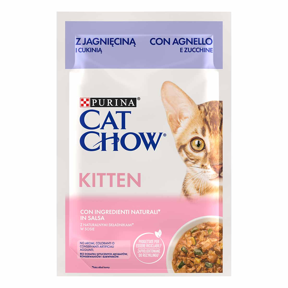 Cat Chow Kitten STERILISED 85gr