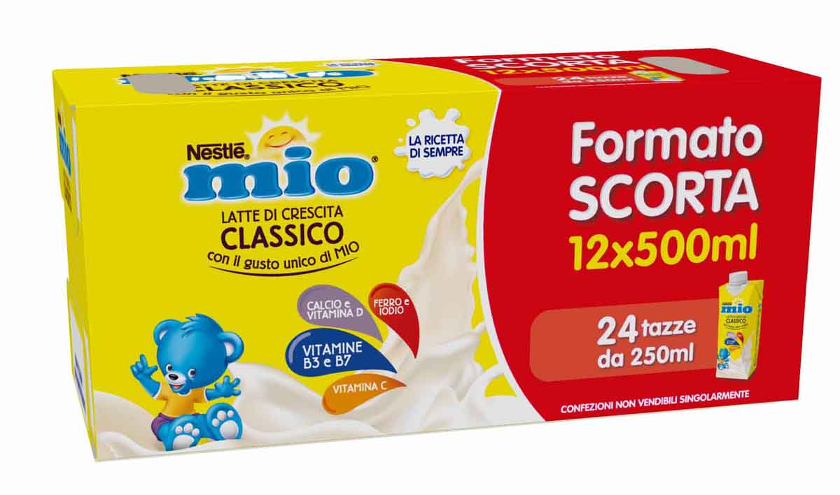 MIO Latte di Crescita Classico 12x500ml VALIGETTA PROMO