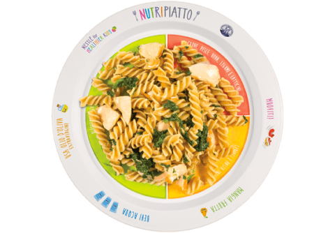 Pasta salmone e spinaci