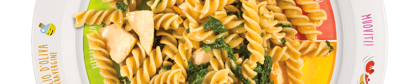 Pasta salmone e spinaci