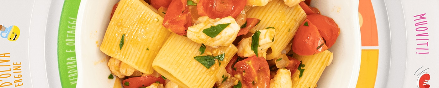 Paccheri alla pescatrice