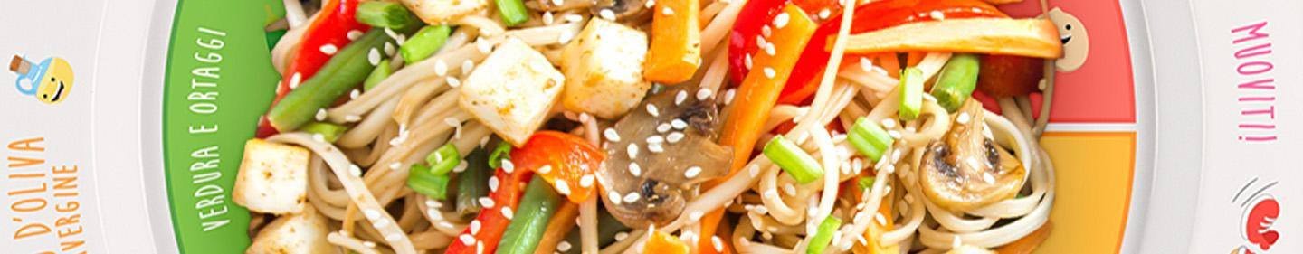 Chow mein vegano