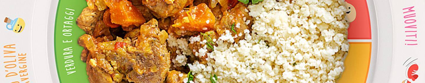 Tajine con pollo e cous cous