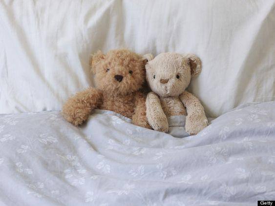 Due orsetti nel letto