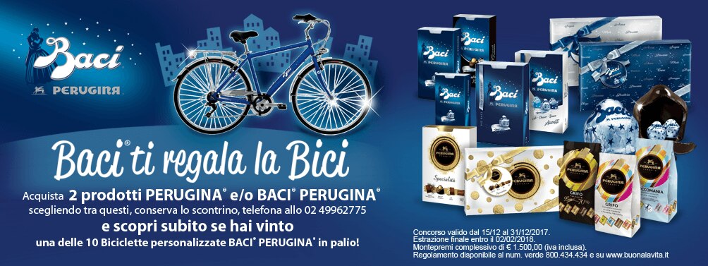 Baci ti regala la bici