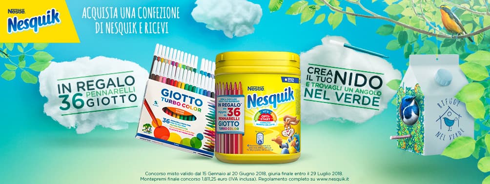 Nesquik rifugi nel verde