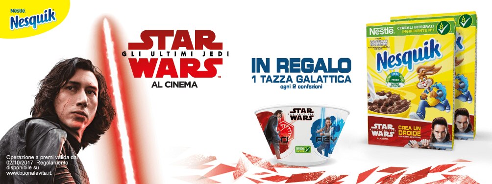 Nesquik Cereali – Tazza Star Wars