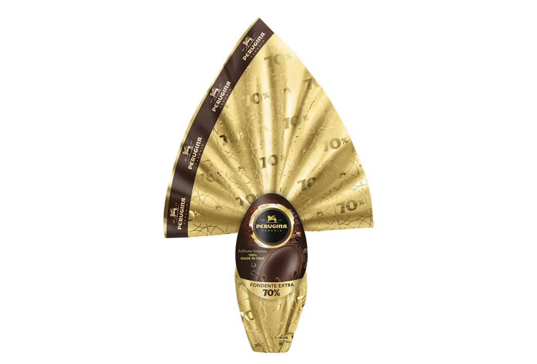 Perugina Uovo di cioccolato fondente 70% con sorpresa Perugina Uovo di cioccolato fondente 70% con sorpresa