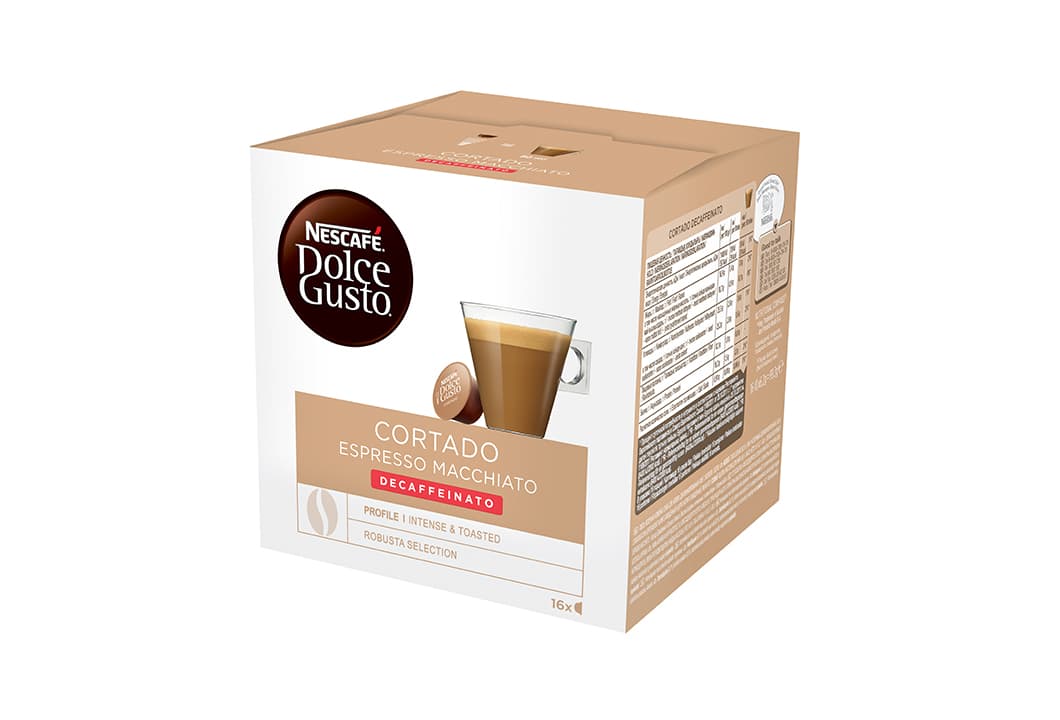 NESCAFÉ DOLCE GUSTO CORTADO ESPRESSO MACCHIATO DECAFFEINATO