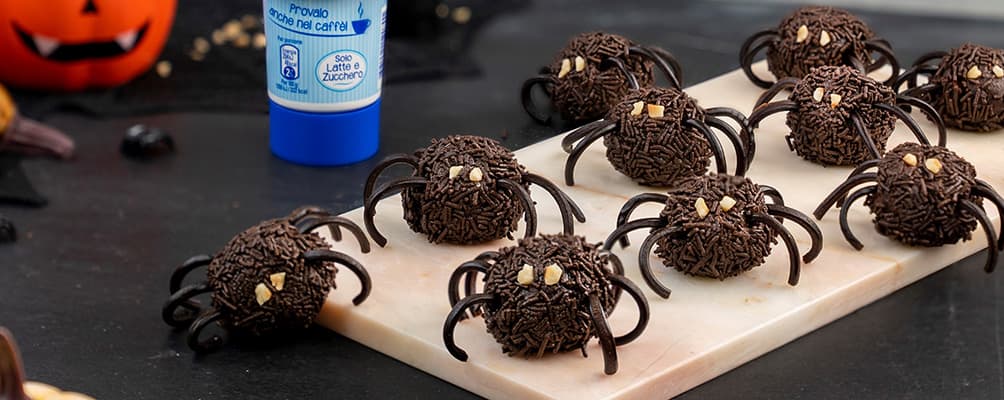 Cake Pops "Ragnetti di Halloween"