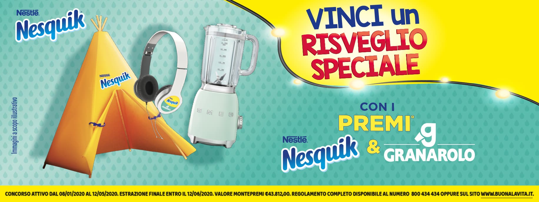 Concorso Nesquik Granarolo 2020 Concorso Nesquik Granarolo 2020