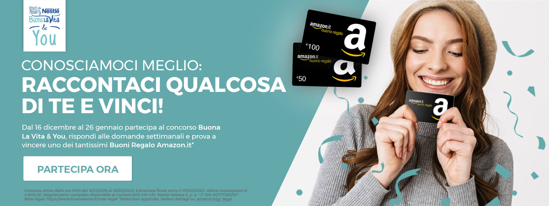 Buona La Vita & You: vinci Buoni .it da 50 o 100€