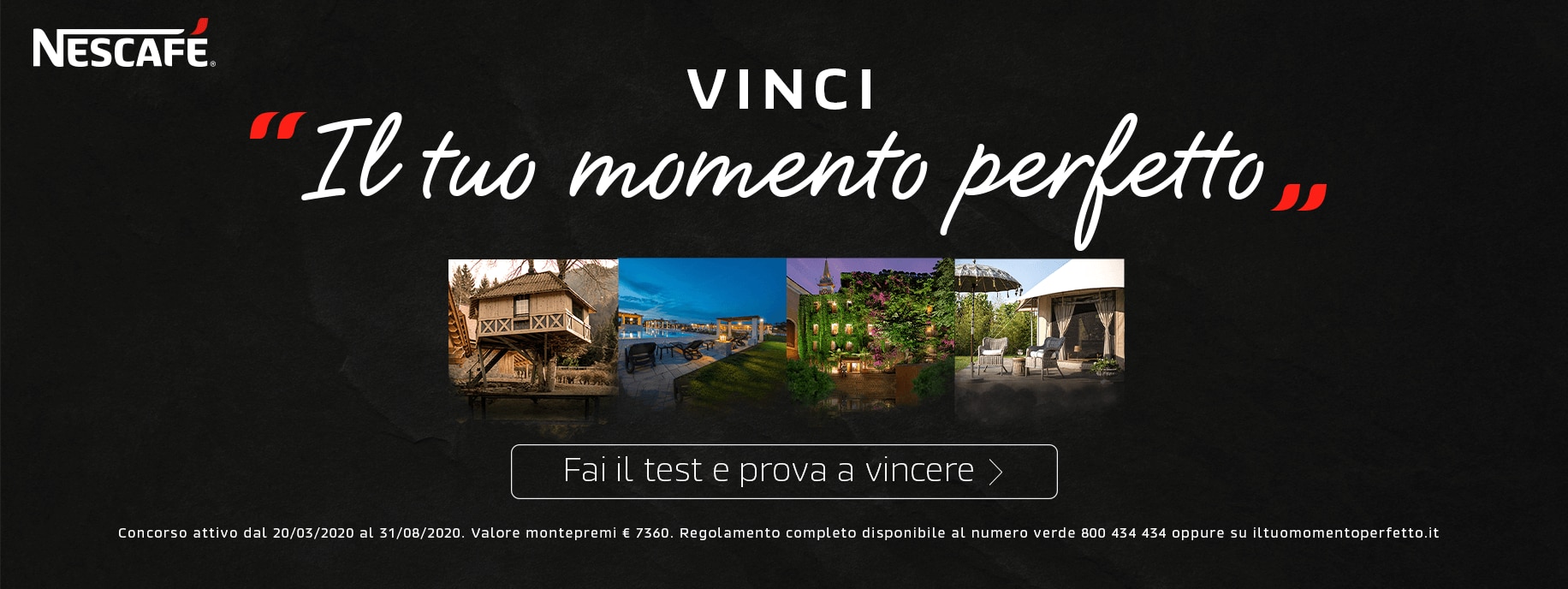 Vinci il tuo momento perfetto con Nescafé