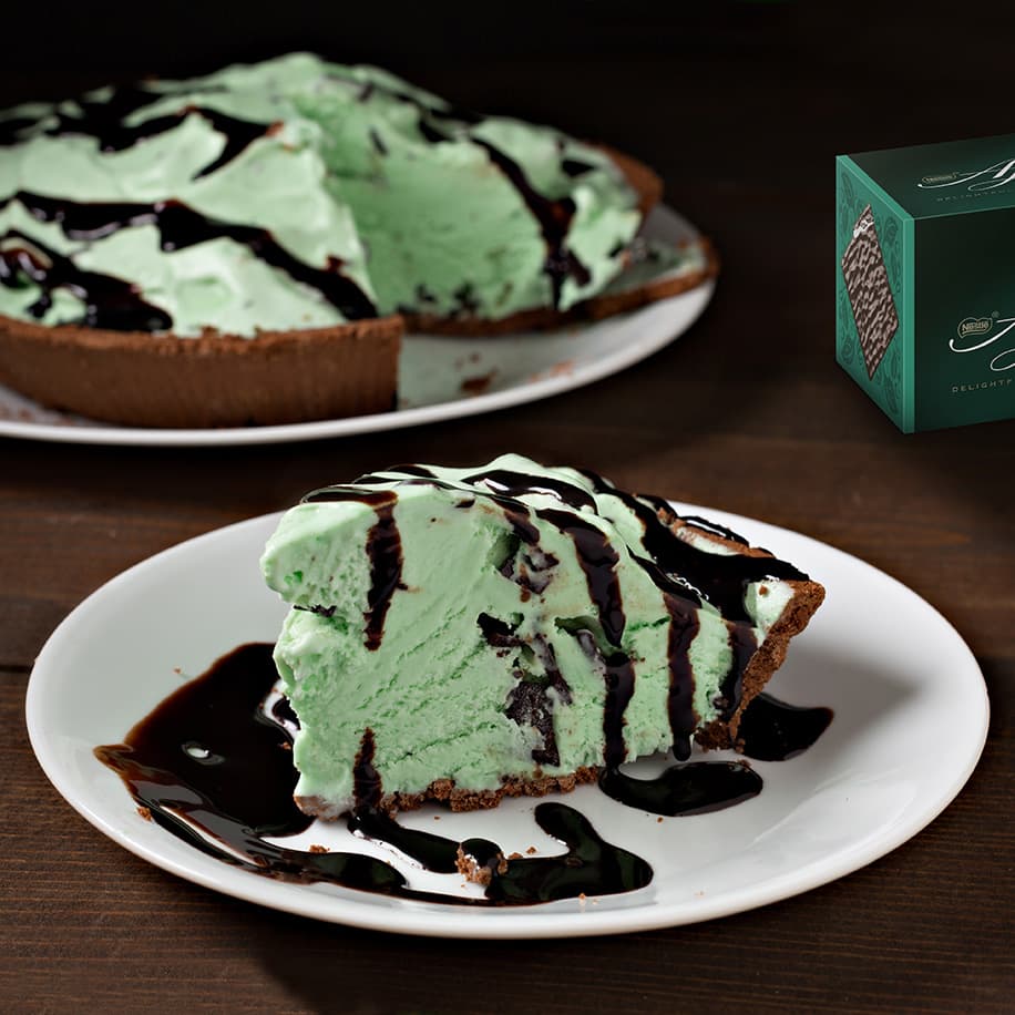 Cheesecake menta e cioccolato