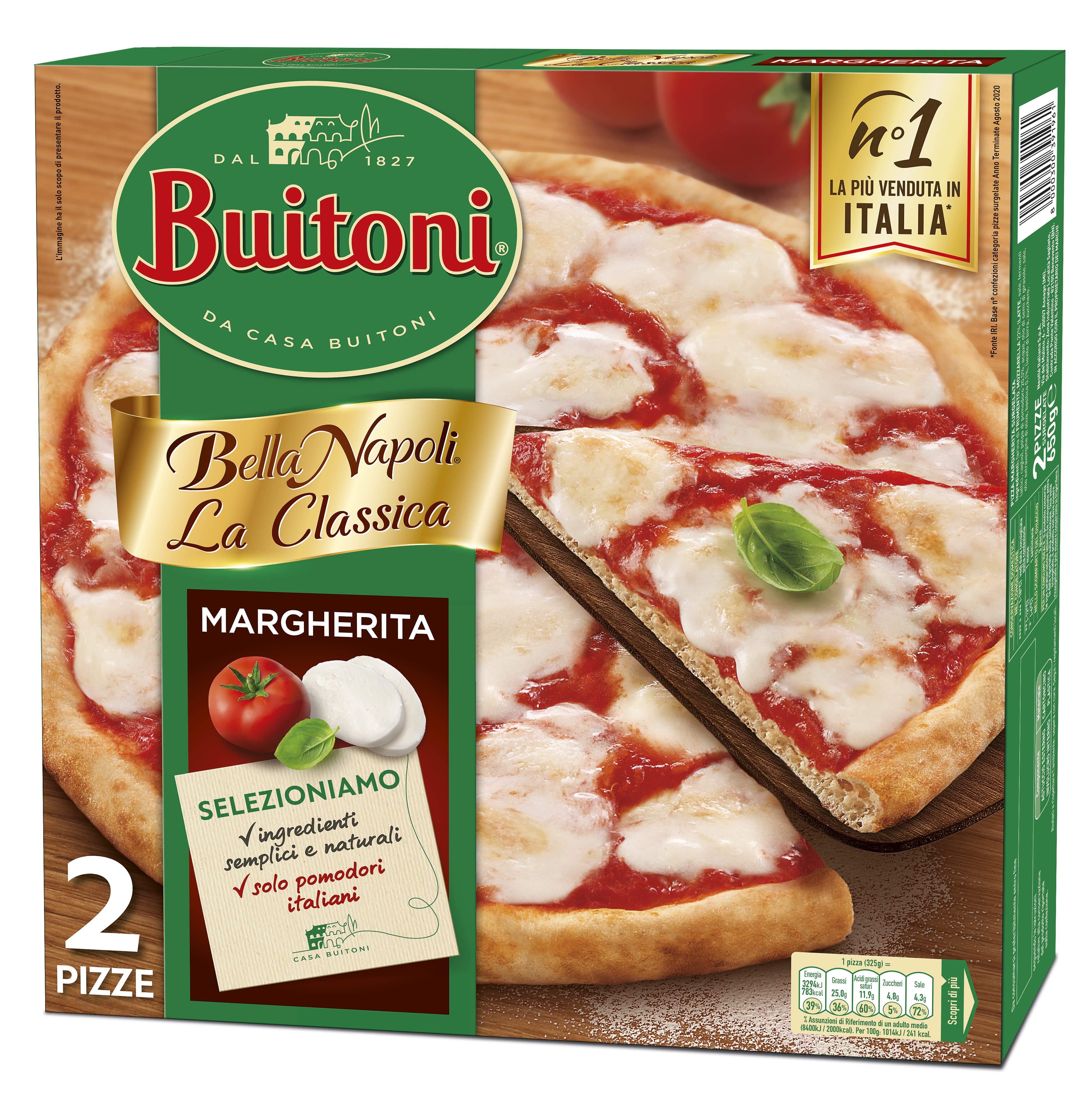 Pizza Bella Napoli x2 Buitoni, Margherita Classica | Buonalavita