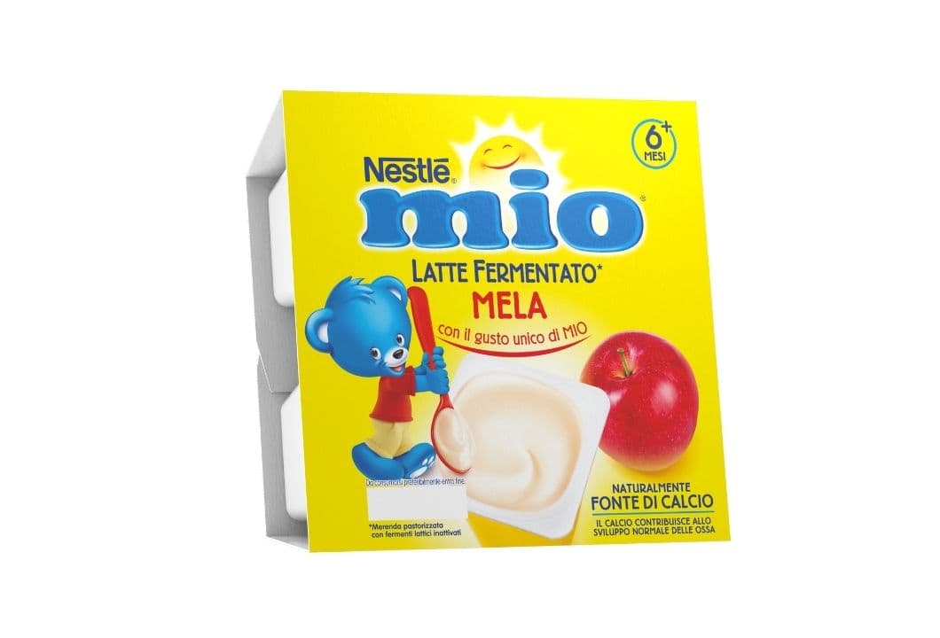 MIO Merenda Latte Fermentato Alla Pesca - 4 Vasetti Da 100g Per Bambini Da 6 Mesi - Foto 8