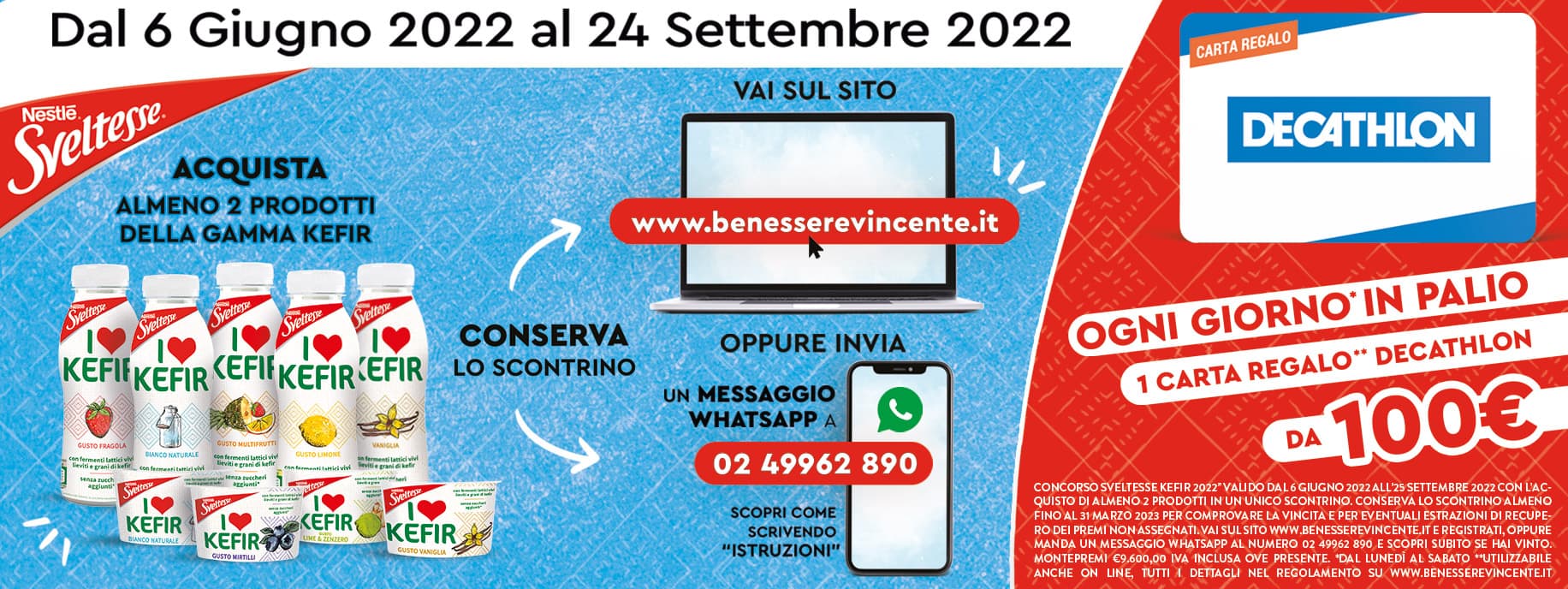 Concorso Sveltesse Kefir 2022 Banner Concorso Sveltesse Kefir 2022