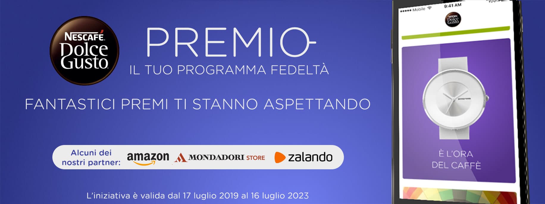 Programma fedeltà Nescafé Dolce Gusto Premio Programma fedeltà Nescafé Dolce Gusto Premio
