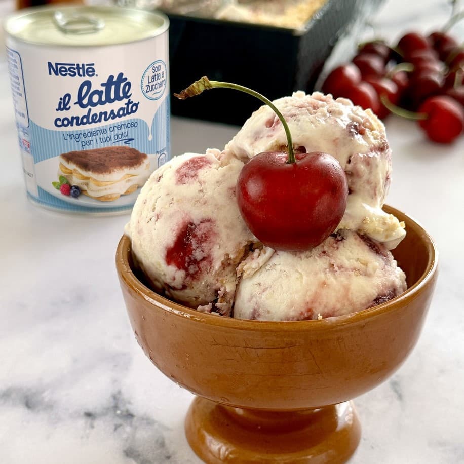 Gelato al gusto New York Cheesecake