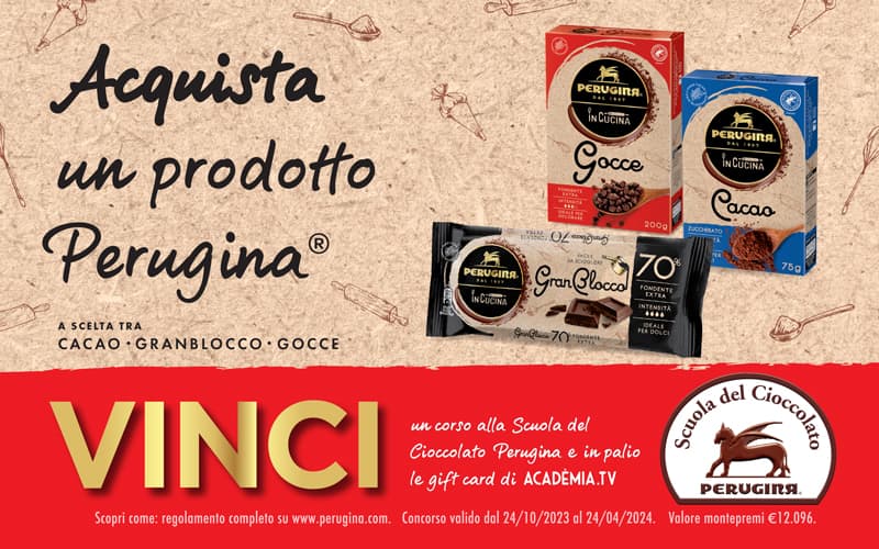 Vinci la Scuola del Cioccolato Perugina