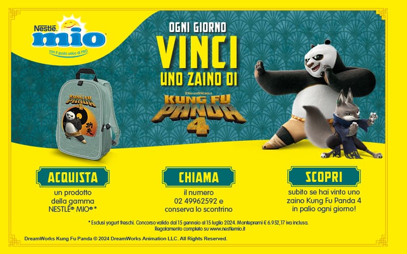 Gioca con MIO e Kung Fu Panda