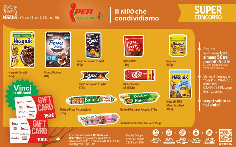 Concorso Nestlé e Finiper