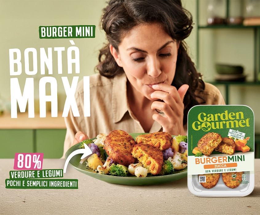 Assaggia. Gioca. Scopri il gusto veggie con Garden Gourmet. Tanti gadget di aspettano!