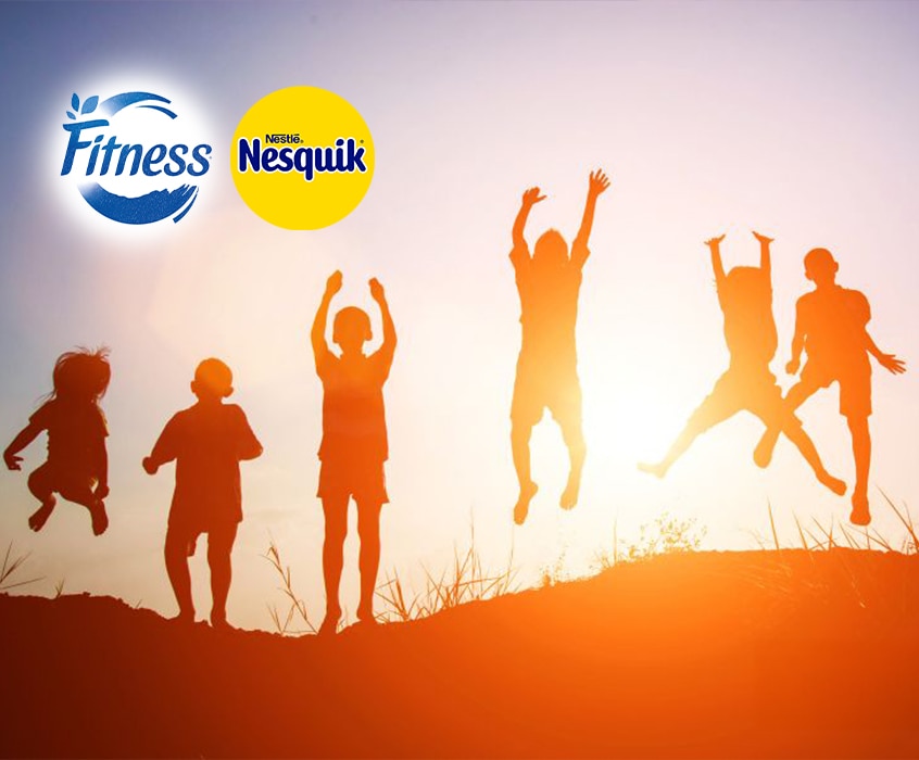 Divertiti con gusto con i cereali Fitness e Nesquik