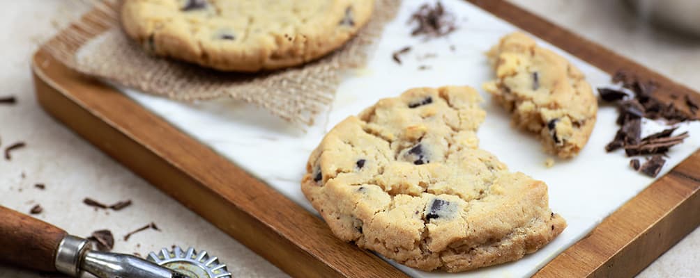 Cookies alle uova di cioccolato