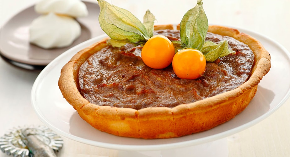 Crostatina all'orzoro e ricotta