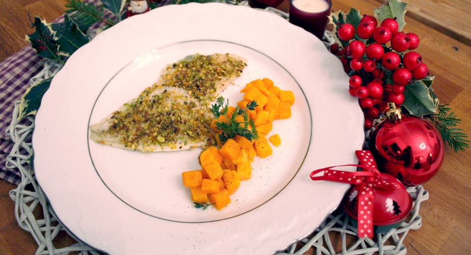 Filetto di platessa in crosta