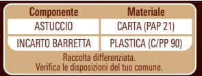 Etichetta Ambientale Barretta Fitness Choco Hazelnut