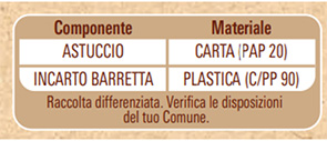 Etichetta Ambientale Barretta Fitness Choco Latte