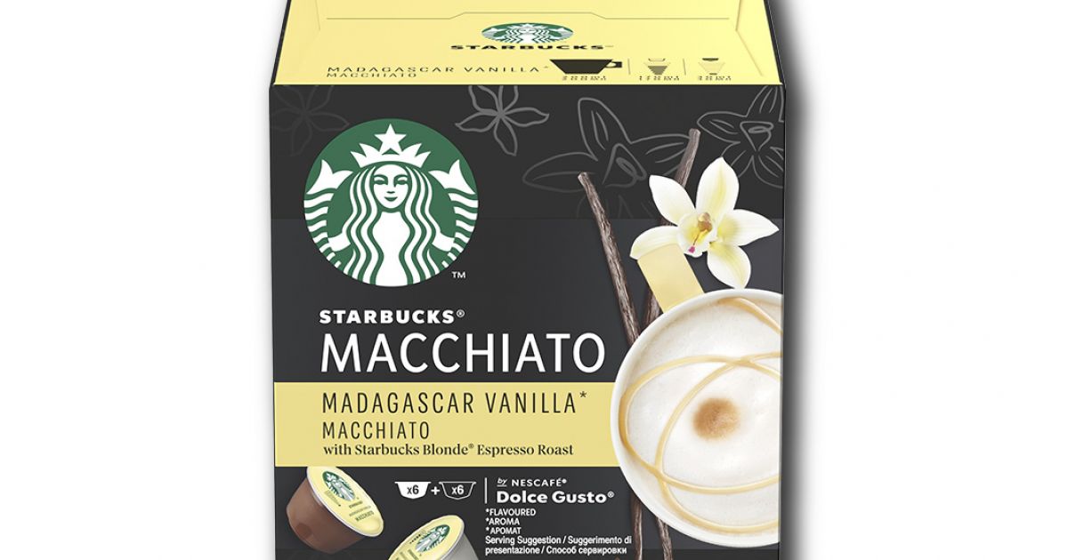 Vainilla Machiatto Starbucks - x12 Capsulas Dolce Gusto