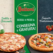 Pizze Buitoni ti offrono la consegna Esselunga