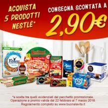 Nestlé ti offre la consegna scontata di Esselunga a casa