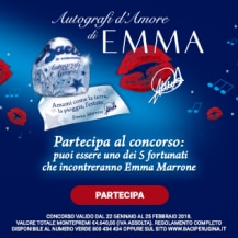 Autografi d'amore di Emma Marrone