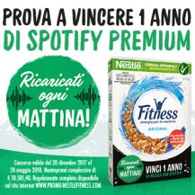 RICARICATI OGNI MATTINA CON FITNESS