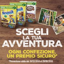 Nesquik e Cookie Crisp Cereali - Scegli la tua Avventura