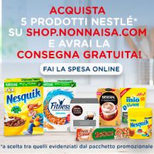 Nestlé ti offre la consegna gratuita Isa