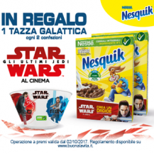 Nesquik Cereali – Tazza Star Wars