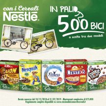 Vinci una bici con Nestlé Cereali