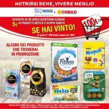 Nutrirsi bene, vivere meglio! Vinci con Nestlé & Conad!