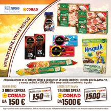 Concorso Nestlé Conad: vinci 1500 euro di spesa a settimana