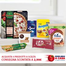 Acquista prodotti Nestlé in promozione su esselungaacasa.it, avrai la consegna scontata